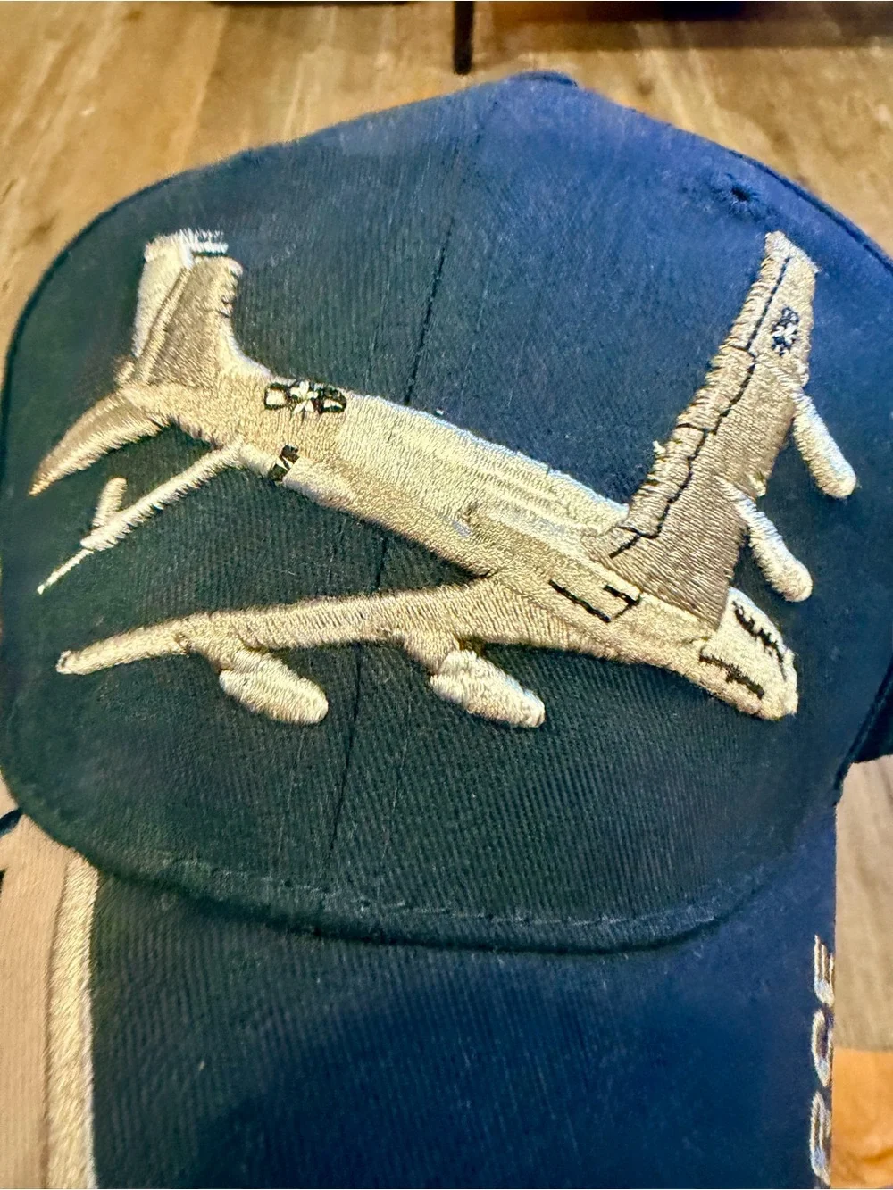 U.S. Air Force KC-135 Two-Tone Navy and Tan Baseball Cap